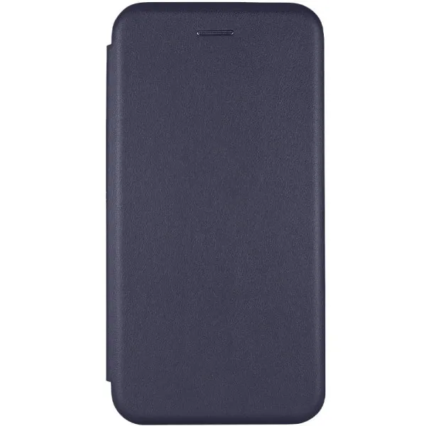 Кожаный чехол-книжка Classy для Xiaomi Redmi Note 8 / Note 8 2021 — Темно-синий — фото 1 Кожаный чехол-книжка Classy для Xiaomi Redmi Note 8 / Note 8 2021 — Темно-синий — фото 1