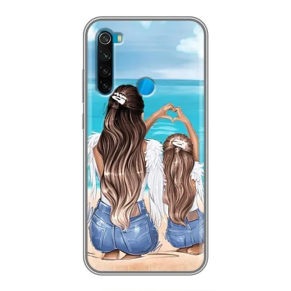 Чехол с принтом «Мама с доченькой» для Xiaomi Redmi Note 8