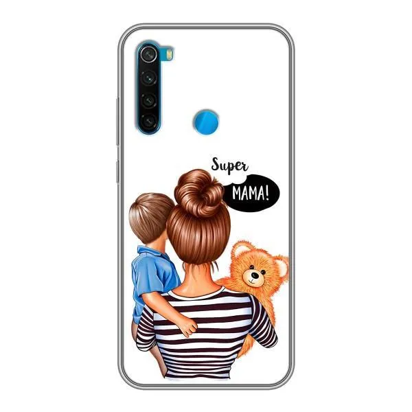 Чехол с принтом «Мама с сыном» для Xiaomi Redmi Note 8