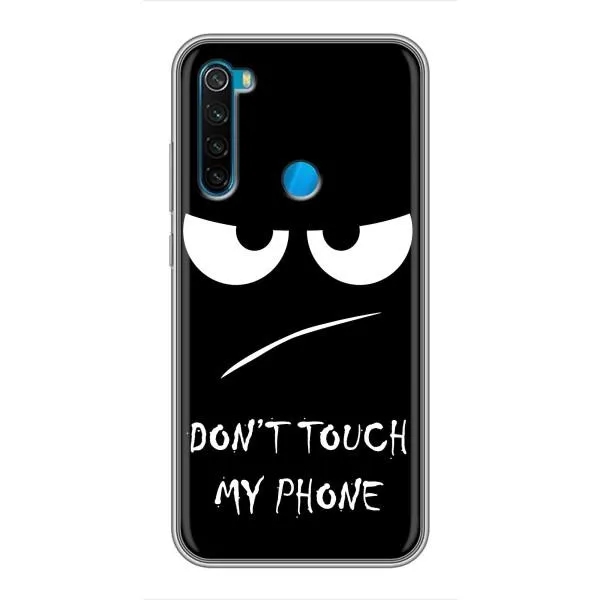 Чехол с принтом «Dont Touch» для Xiaomi Redmi Note 8