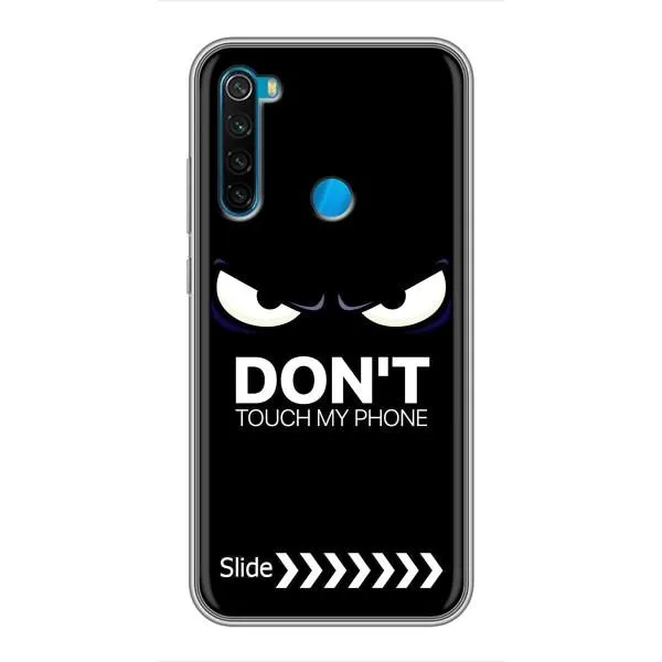 Чехол с принтом «Не трогай телефон» для Xiaomi Redmi Note 8