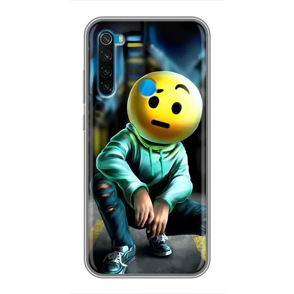 Чехол с принтом «Парень смайл» для Xiaomi Redmi Note 8