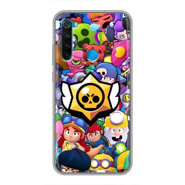 Чехол с принтом «Лого Brawl Stars» для Xiaomi Redmi Note 8