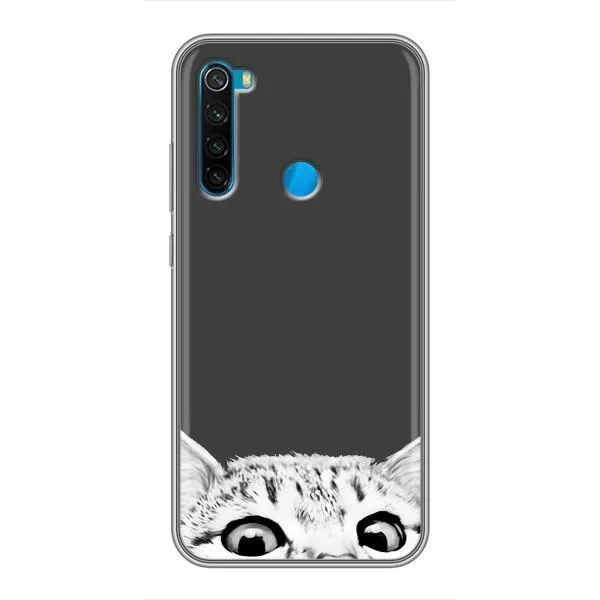 Чехол с принтом «Выглядывает кот» для Xiaomi Redmi Note 8