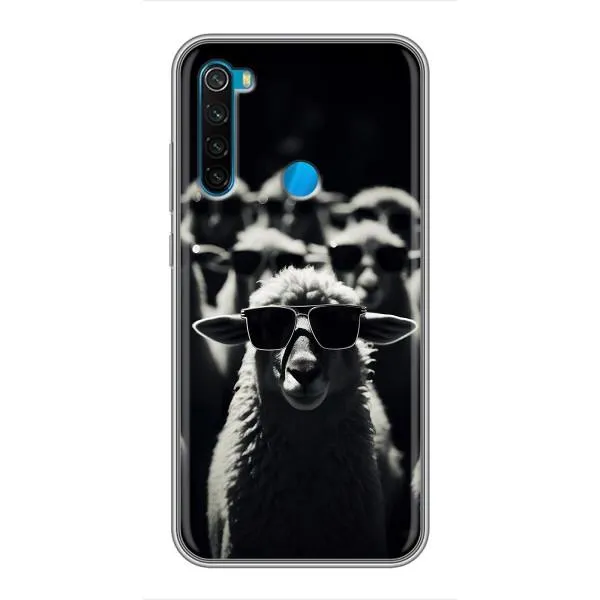 Чехол с принтом «Овечка в очках» для Xiaomi Redmi Note 8