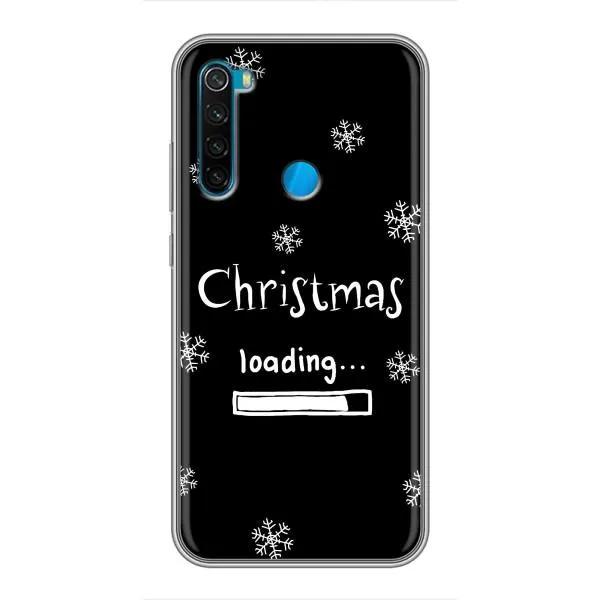 Чехол с принтом «Christmas loading» для Xiaomi Redmi Note 8 Чехол с принтом «Christmas loading» для Xiaomi Redmi Note 8