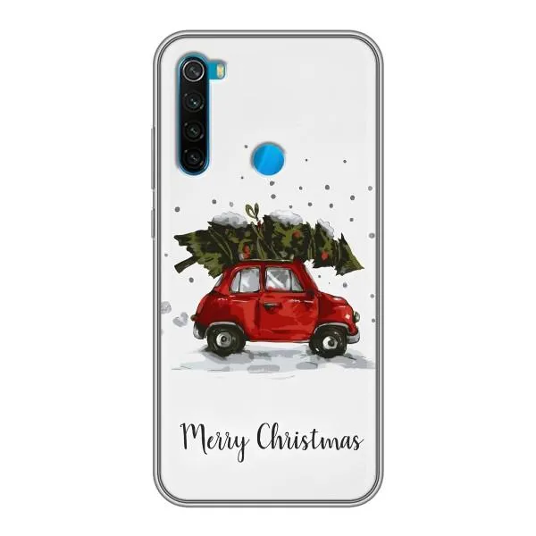 Чехол с принтом «Машина с елкой» для Xiaomi Redmi Note 8 Чехол с принтом «Машина с елкой» для Xiaomi Redmi Note 8