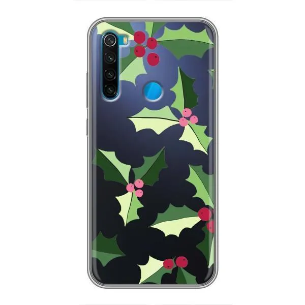 Чехол с принтом «Рождественский фон» для Xiaomi Redmi Note 8 Чехол с принтом «Рождественский фон» для Xiaomi Redmi Note 8