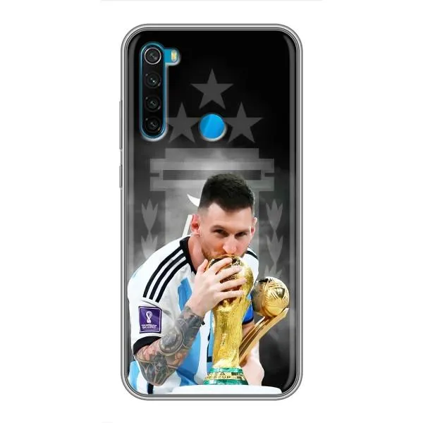 Чехол с принтом «Месси Чемпион» для Xiaomi Redmi Note 8T