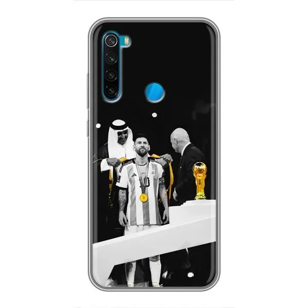 Чехол с принтом «Месси в накидке» для Xiaomi Redmi Note 8T