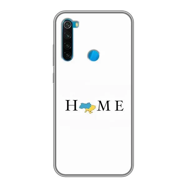 Чехол с принтом «Home» для Xiaomi Redmi Note 8T