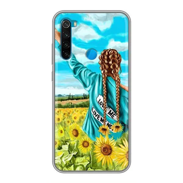Чехол с принтом «Украиночка» для Xiaomi Redmi Note 8T