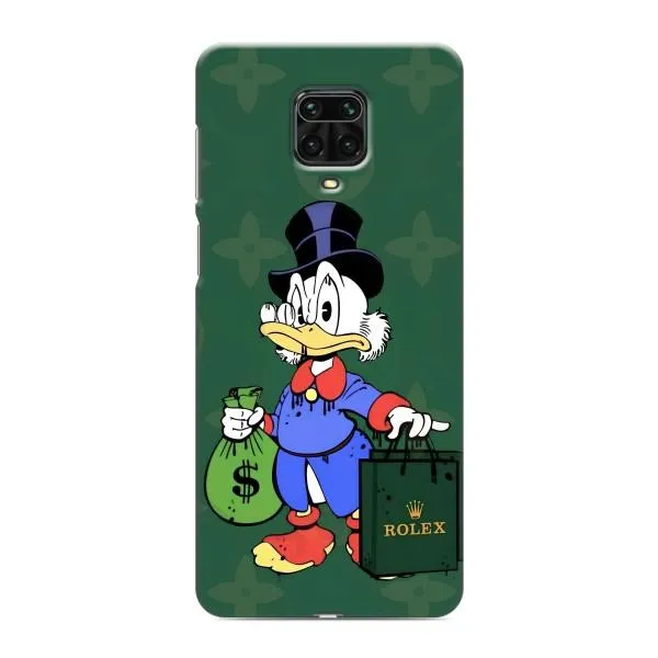 Чехол с принтом «Богатая Утка» для Xiaomi Redmi Note 9 Pro Max Чехол с принтом «Богатая Утка» для Xiaomi Redmi Note 9 Pro Max