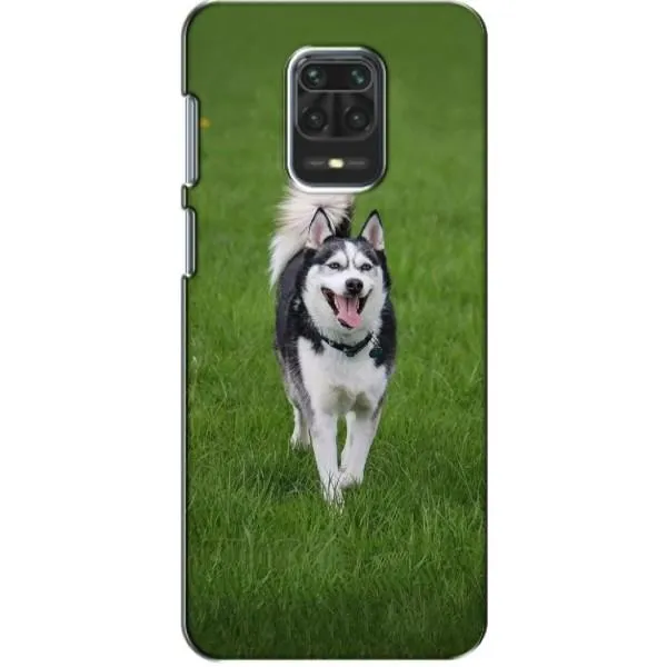 Чехол с принтом «Радостный Хаски» для Xiaomi Redmi Note 9 Pro Max Чехол с принтом «Радостный Хаски» для Xiaomi Redmi Note 9 Pro Max