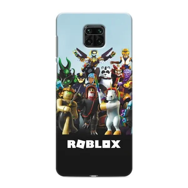 Чехол с принтом «ROBLEX» для Xiaomi Redmi Note 9 Pro Max