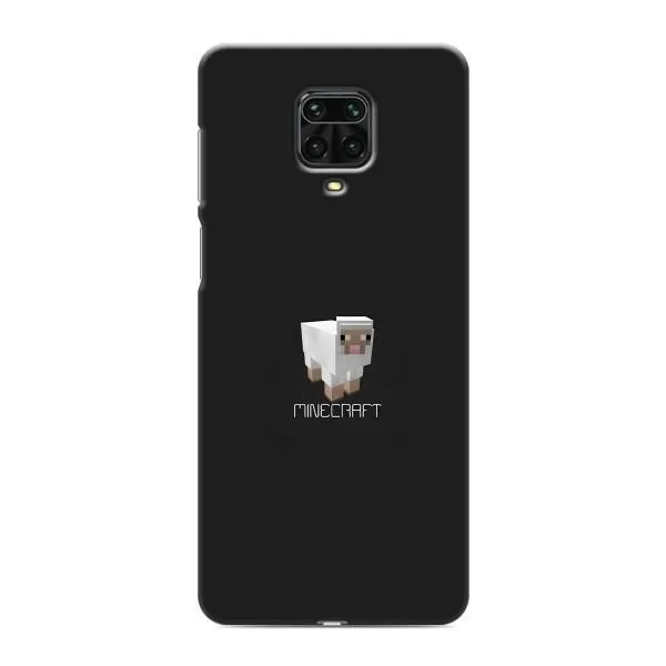 Чохол з принтом «Овечка Майнкрафт» для Xiaomi Redmi Note 9 Pro Max