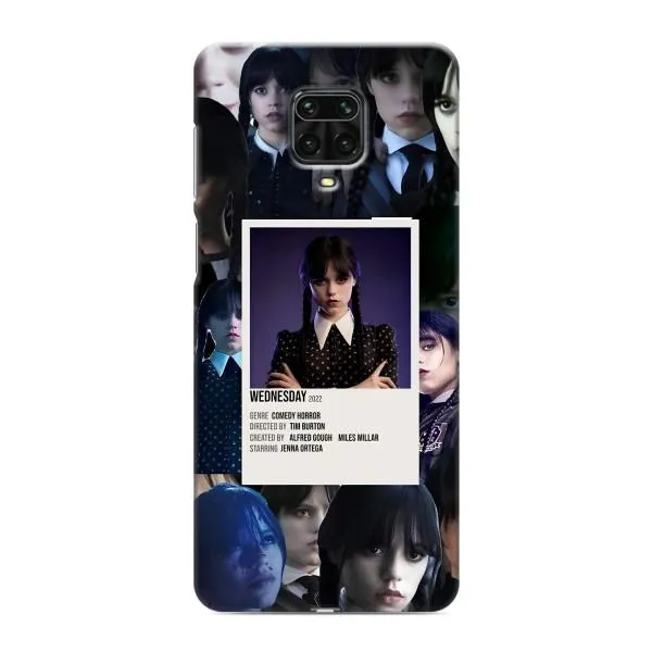 Чехол с принтом «коллаж Уэнздей» для Xiaomi Redmi Note 9 Pro Max