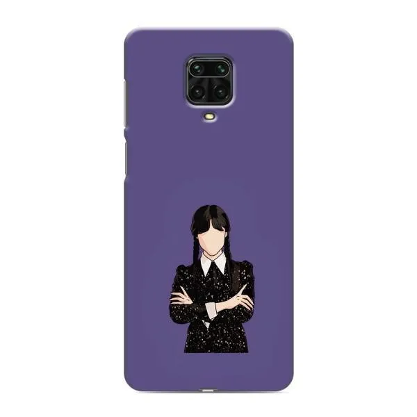 Чехол с принтом «Уэнздей в черном» для Xiaomi Redmi Note 9 Pro Max
