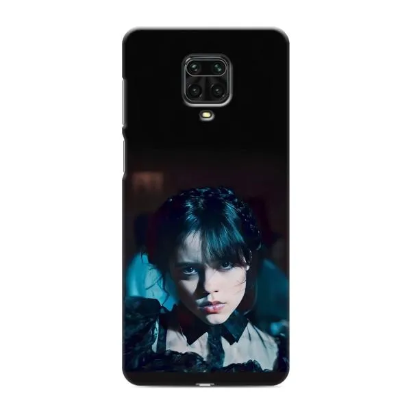 Чехол с принтом «взгляд Уэнздей» для Xiaomi Redmi Note 9 Pro Max