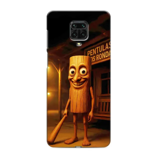 Чехол с принтом «Тунг тунг сахур» для Xiaomi Redmi Note 9 Pro Max Чехол с принтом «Тунг тунг сахур» для Xiaomi Redmi Note 9 Pro Max