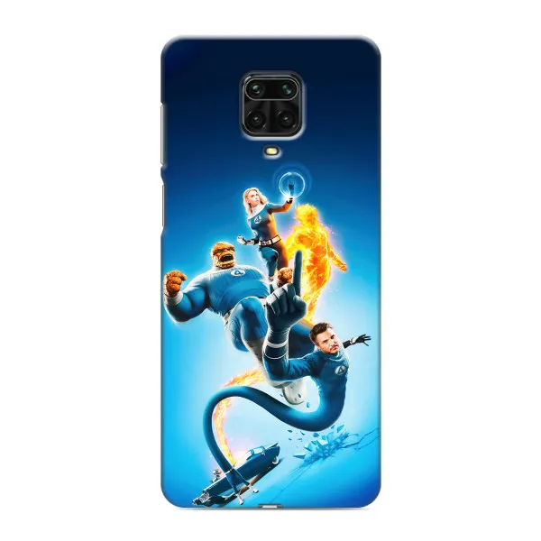 Чехол с принтом «Герои Фантастическая Четверка» для Xiaomi Redmi Note 9 Pro Max Чехол с принтом «Герои Фантастическая Четверка» для Xiaomi Redmi Note 9 Pro Max