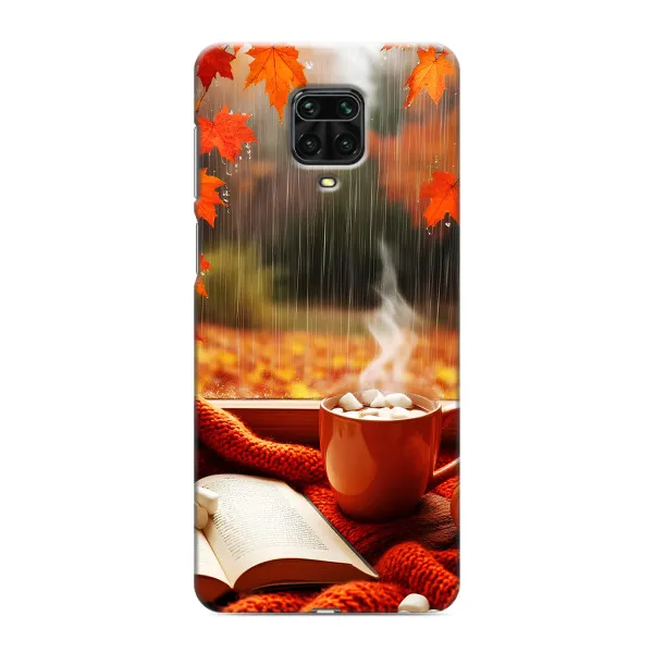 Чехол с принтом «Кофе и дождь» для Xiaomi Redmi Note 9 Pro Max