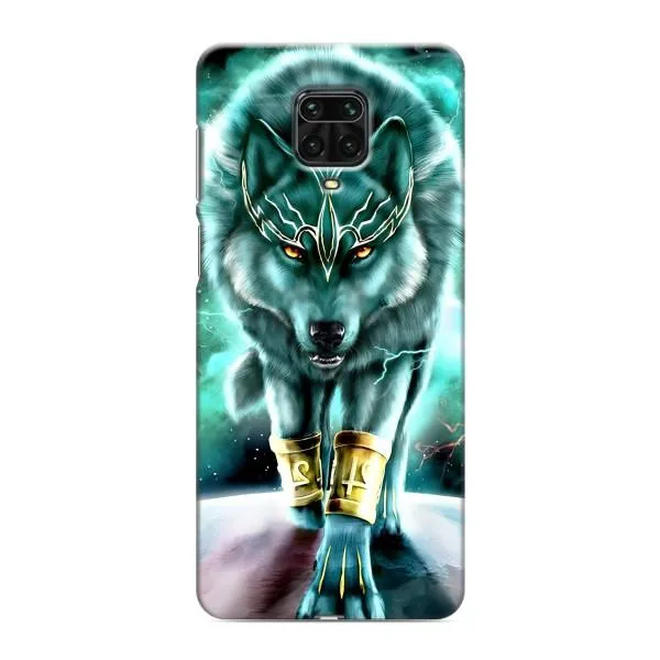 Чехол с принтом «Яркий волк» для Xiaomi Redmi Note 9 Pro Max Чехол с принтом «Яркий волк» для Xiaomi Redmi Note 9 Pro Max