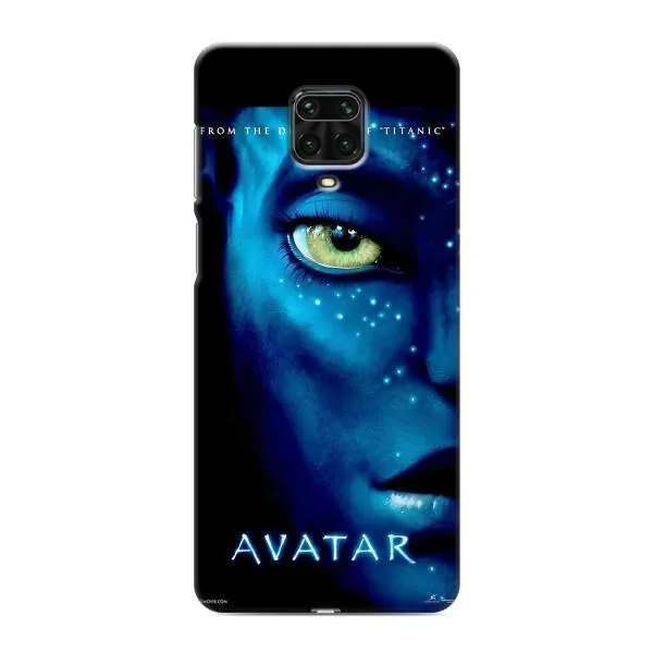 Чехол с принтом «глаз Аватара» для Xiaomi Redmi Note 9 Pro