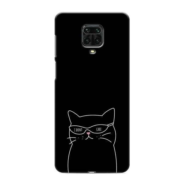 Чехол с принтом «Равнодушный кот» для Xiaomi Redmi Note 9 Pro Чехол с принтом «Равнодушный кот» для Xiaomi Redmi Note 9 Pro