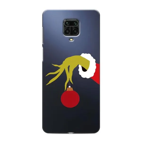Чехол с принтом «Гринч с игрушкой» для Xiaomi Redmi Note 9 Pro