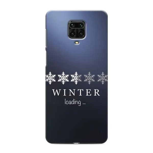 Чехол с принтом «Winter loading» для Xiaomi Redmi Note 9 Pro