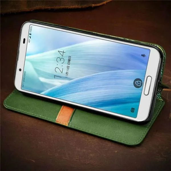 Кожаный чехол-книжка GETMAN Cubic (PU) для Xiaomi Redmi Note 9 / Redmi 10X — Зеленый — фото 4