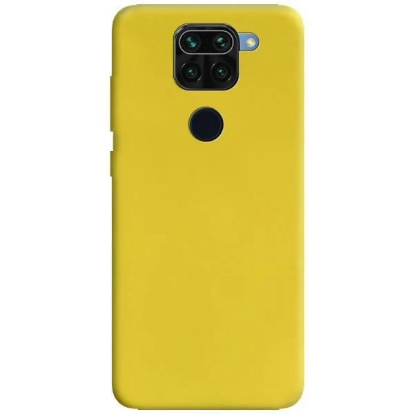 Силіконовий чохол Candy для Xiaomi Redmi Note 9 / Redmi 10X — Жовтий Силіконовий чохол Candy для Xiaomi Redmi Note 9 / Redmi 10X — Жовтий