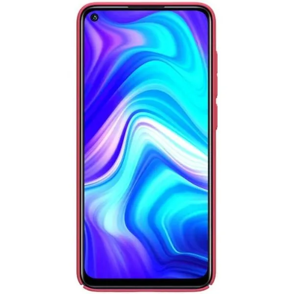 Чехол Nillkin Matte для Xiaomi Redmi Note 9 / Redmi 10X — Красный — фото 2