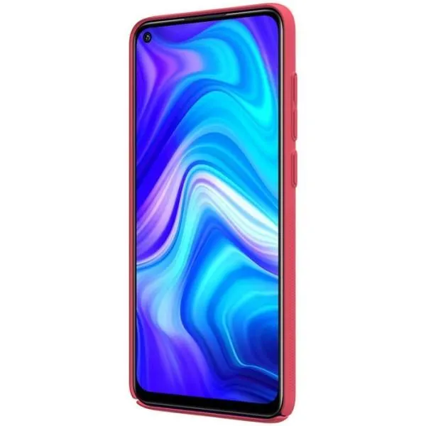 Чехол Nillkin Matte для Xiaomi Redmi Note 9 / Redmi 10X — Красный — фото 3