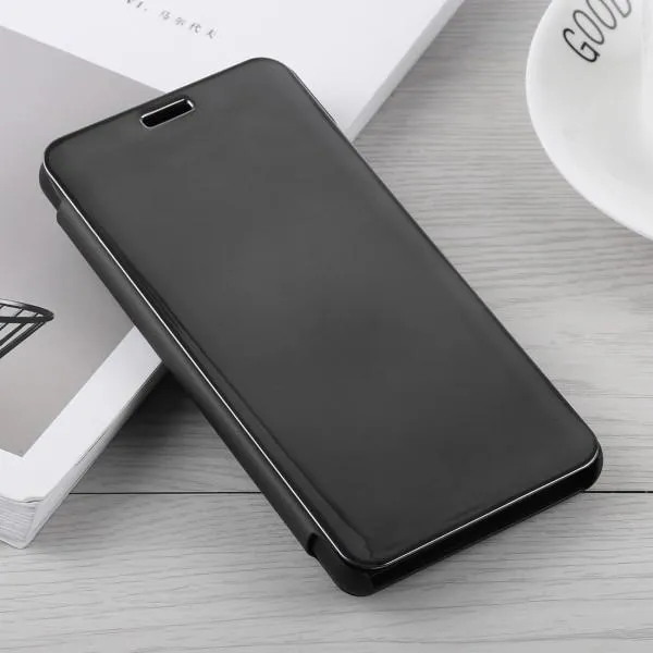 Чехол-книжка Clear View Standing Cover для Xiaomi Redmi Note 9 / Redmi 10X — Синий — фото 4
