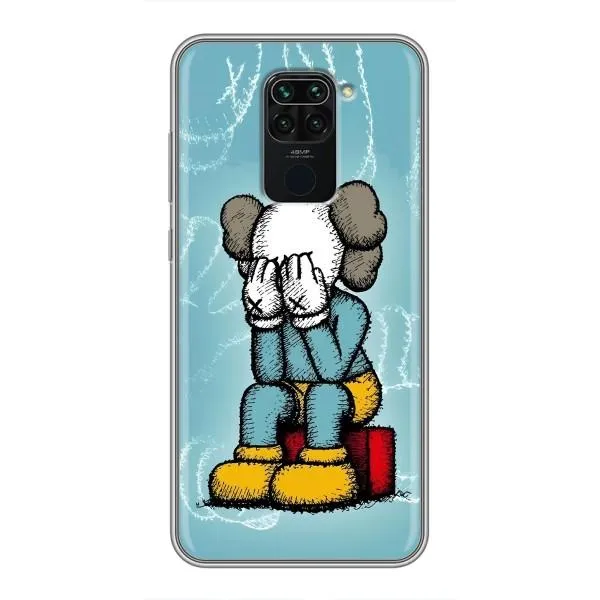 Чехол с принтом «Плач Bearbrick» для Xiaomi Redmi Note 9 Чехол с принтом «Плач Bearbrick» для Xiaomi Redmi Note 9