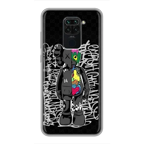 Чехол с принтом «Стиль Bearbrick» для Xiaomi Redmi Note 9 Чехол с принтом «Стиль Bearbrick» для Xiaomi Redmi Note 9