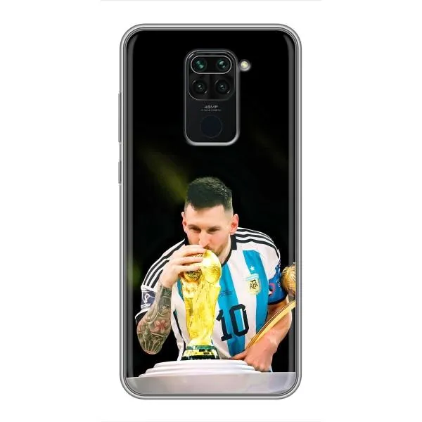 Чехол с принтом «Кубок Месси» для Xiaomi Redmi Note 9