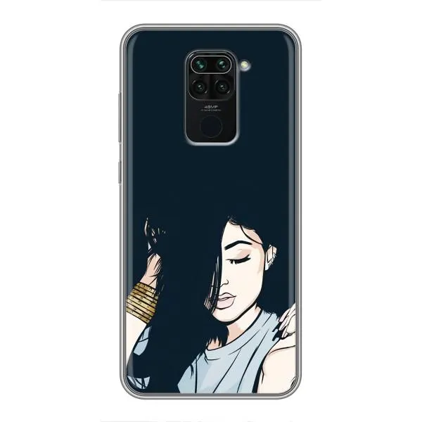 Чехол с принтом «Красивая девочка» для Xiaomi Redmi Note 9 Чехол с принтом «Красивая девочка» для Xiaomi Redmi Note 9