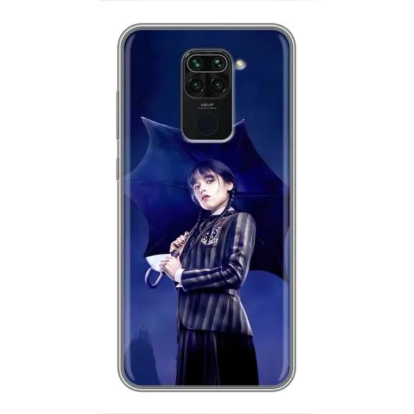 Чехол с принтом «Венсдей» для Xiaomi Redmi Note 9