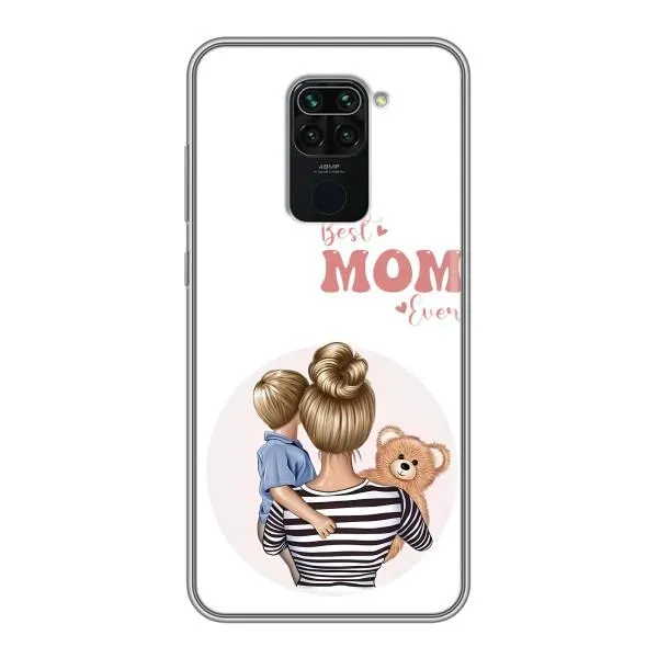 Чехол с принтом «Мама и сын» для Xiaomi Redmi Note 9