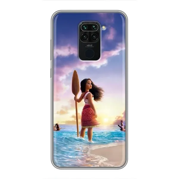 Чехол с принтом «Моана с веслом» для Xiaomi Redmi Note 9 Чехол с принтом «Моана с веслом» для Xiaomi Redmi Note 9