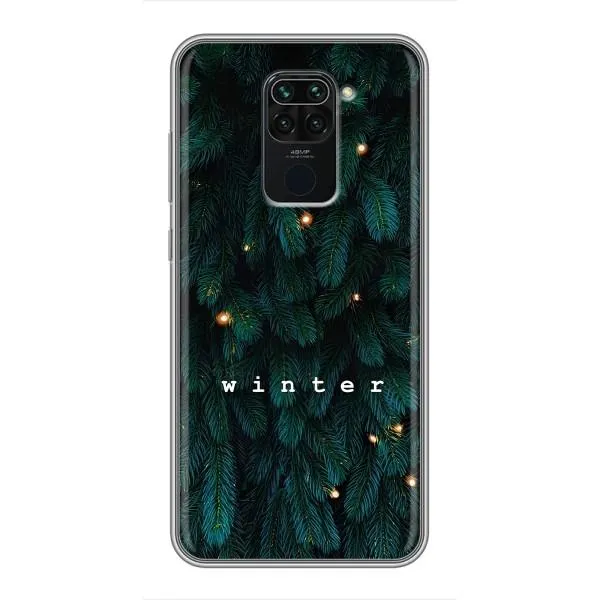 Чехол с принтом «Winter» для Xiaomi Redmi Note 9