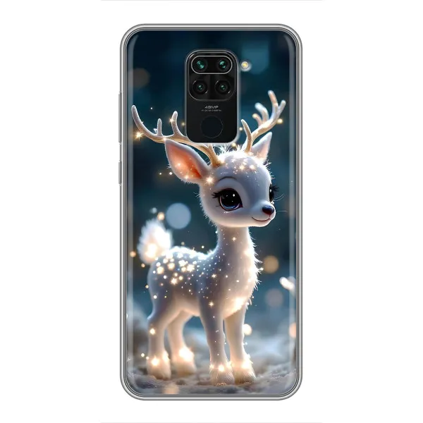 Чехол с принтом «Блестящий олененок» для Xiaomi Redmi Note 9