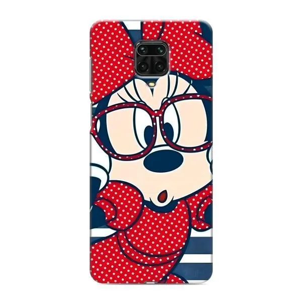 Чехол с принтом «Маус в очках» для Xiaomi Redmi Note 9S