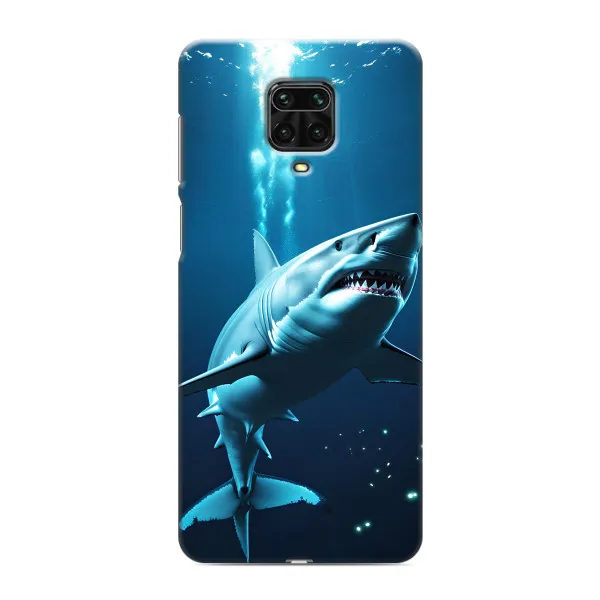 Чехол с принтом «Акула под водой» для Xiaomi Redmi Note 9S Чехол с принтом «Акула под водой» для Xiaomi Redmi Note 9S