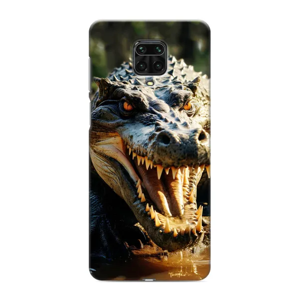 Чехол с принтом «Опасный крокодил» для Xiaomi Redmi Note 9S Чехол с принтом «Опасный крокодил» для Xiaomi Redmi Note 9S