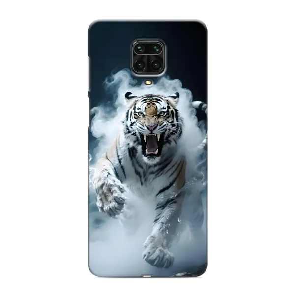 Чехол с принтом «Белый тигр в дыму» для Xiaomi Redmi Note 9S Чехол с принтом «Белый тигр в дыму» для Xiaomi Redmi Note 9S