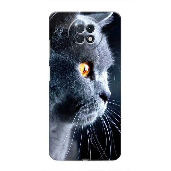 Чехол с принтом «Серый Кот» для Xiaomi Redmi Note 9T Чехол с принтом «Серый Кот» для Xiaomi Redmi Note 9T